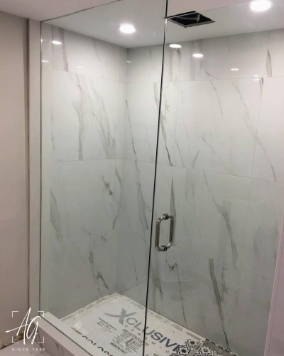 Fixed Panel with Door