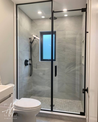 Fixed Panel with Door